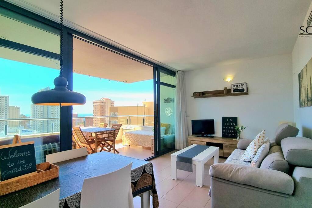 Апартаменты Terraza Chill Out! Torres D' Oboe Бенидорм Экстерьер фото